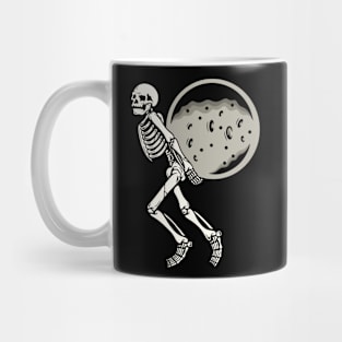 smile skull  Sky Mug